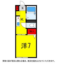 プレミール Aの物件間取画像